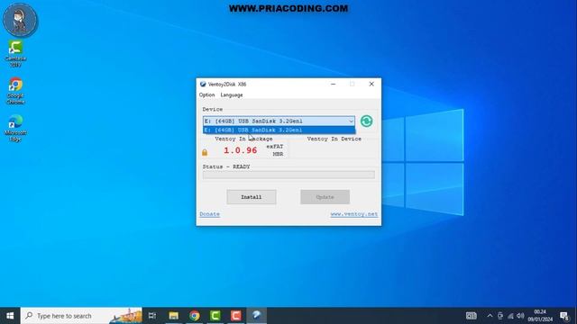 Membuat Flashdisk Multibootable dengan Ventoy | Windows 7,8,10 & Linux Ubuntu 1 Flashdisk Banyak OS смотреть онлайн