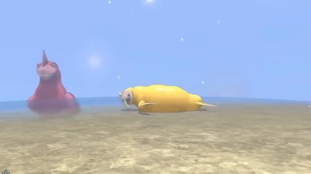 Red Bluster vs Giant Monsters | SPORE смотреть онлайн
