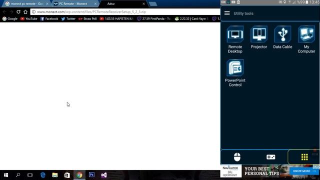 Monect PC Remote - Bilgisayarı Telefon ile Kontrol Etme смотреть онлайн