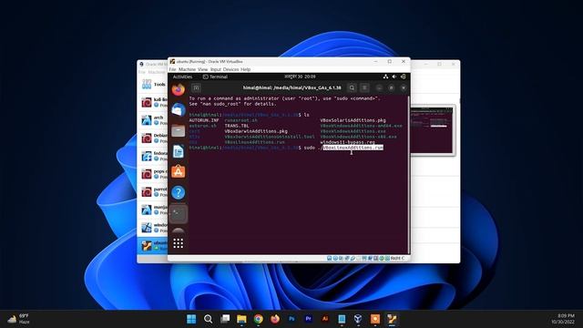 How to Make Ubuntu Full Screen in VirtualBox ? | Full Resolution | смотреть онлайн