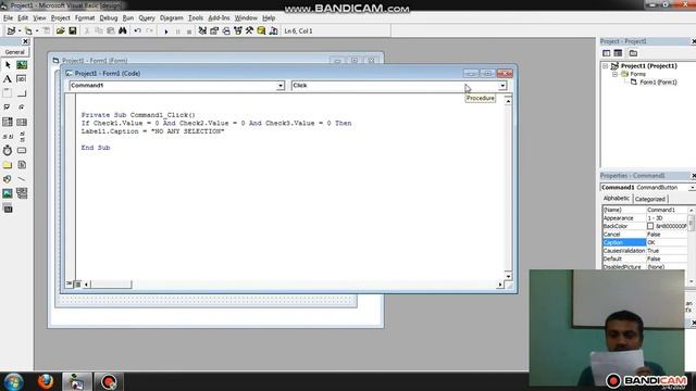CHECK BOX IN VISUAL BASIC 6.0 BY AVANISH KUMAR смотреть онлайн