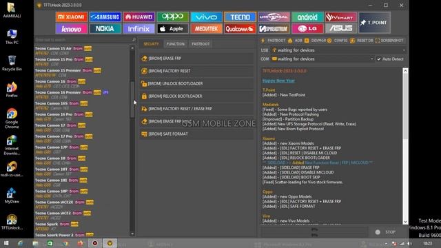 TFT Unlock Tool 2023-3 .0.0.0 New Year Update