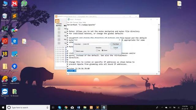 How to run XAMPP Apache in custom port. смотреть онлайн