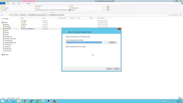 How to perform Bare Metal Recovery with Vembu Recovery CD смотреть онлайн