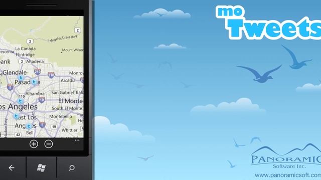 moTweets for Windows Phone 7 - User Location - Panoramic Software Inc. смотреть онлайн