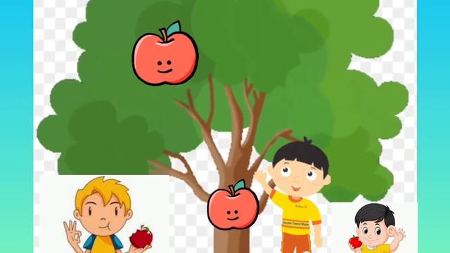 English Poem- Two Red Apples 🍎 | Lovely Poem on healthy eating | Two Red Apple 🍎 | Tasty Fruits | смотреть онлайн