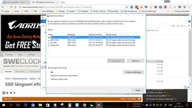 Trim our SSD in Windows 10 смотреть онлайн