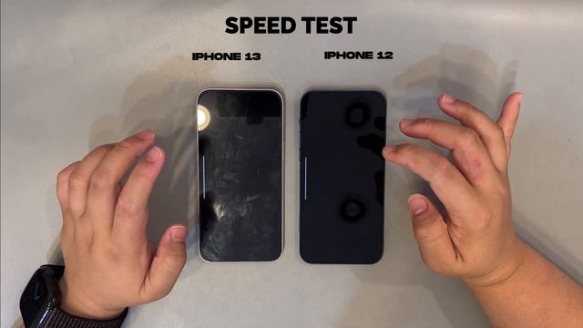 IPHONE 13 VS IPHONE 12 | SPEED TEST смотреть онлайн