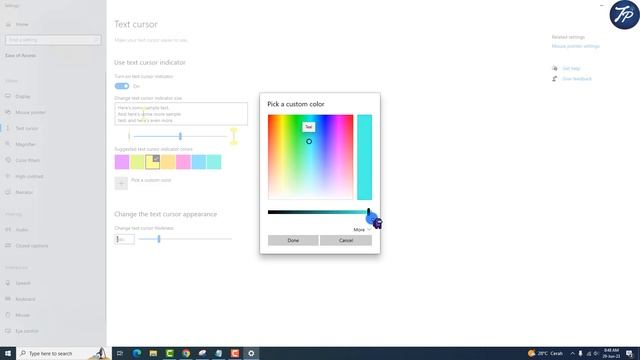 Cara Mengubah Teks Kursor Mouse Di Windows 10 | Merubah Teks Kursor Di Windows 10 смотреть онлайн