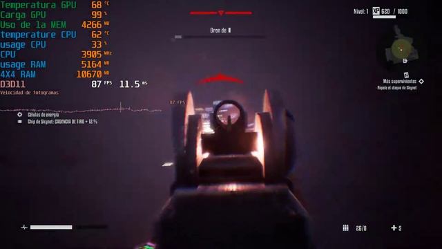 Terminator Resistance Ultra 1080p GTX 1060 6GB+i5-9400F смотреть онлайн