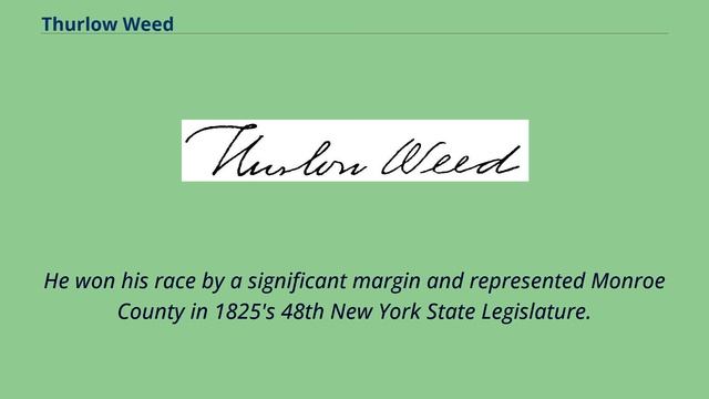 Thurlow Weed смотреть онлайн