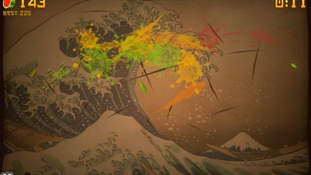 Обзор игры Fruit Ninja HD на PC смотреть онлайн
