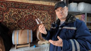 ДЕГУСТАЦИЯ "ВИСКИ" 2 ГОДА АТМОСФЕРНОЙ ВЫДЕРЖКИ В ДУБОВОЙ БОЧКЕ В ГАРАЖЕ. Бочки бондарни Григоряна.