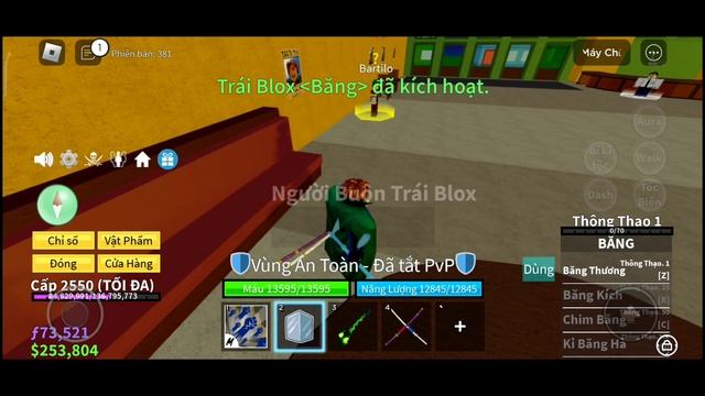 Blox fruit | Trade Được Perm Băng смотреть онлайн