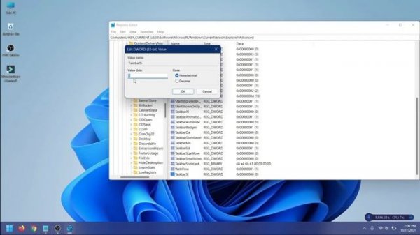 Windows 11 Small or Mini  Taskbar Easy Customize Tutorial
