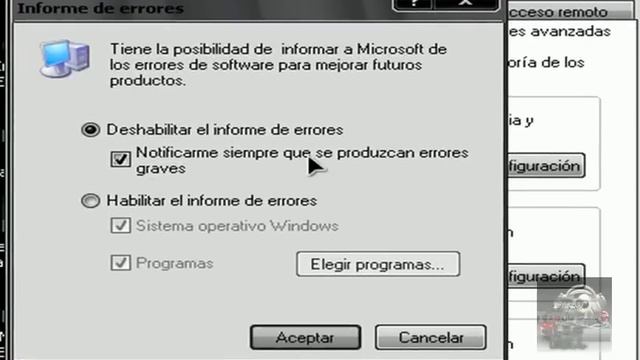 Quitar el informe de errores de windows Xp смотреть онлайн