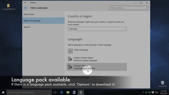 Windows 10: How to install a new Windows language - free! смотреть онлайн
