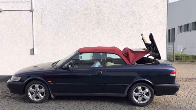 SAAB 9-3 Cabriolet (1999) elektrisches Verdeck смотреть онлайн