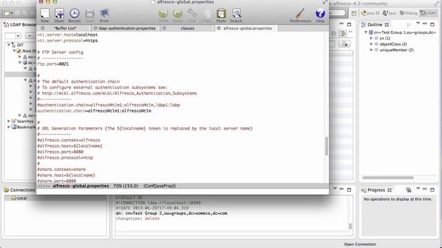 Alfresco Community Edition 4.2 How-To: Configure LDAP смотреть онлайн