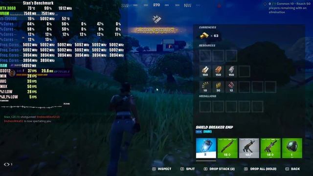 Fortnite || Ultra - Epic || Native - Quality || 1080p || Intel i5 13600K + RTX 3060 смотреть онлайн