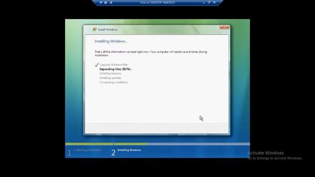 Install Windows Vista in Hyper V смотреть онлайн