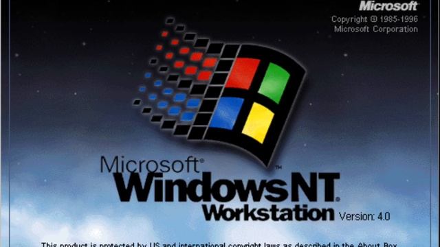 Windows NT 4.0 Startup and Shutdown sound+ beta with bitmap #windows смотреть онлайн