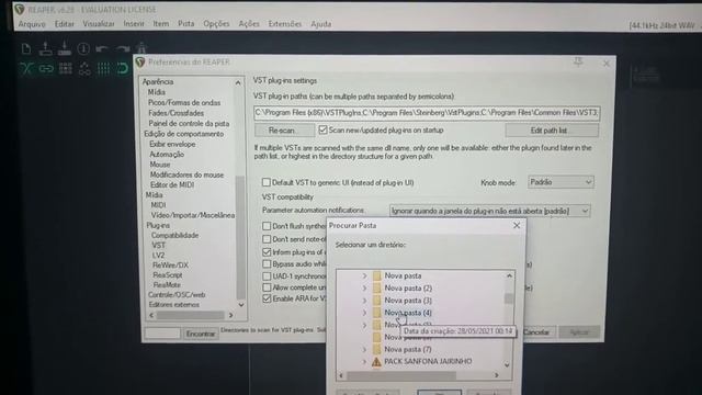 ADICIONAR O KONTAKT PORTABLE NA DAW ( REAPER) смотреть онлайн