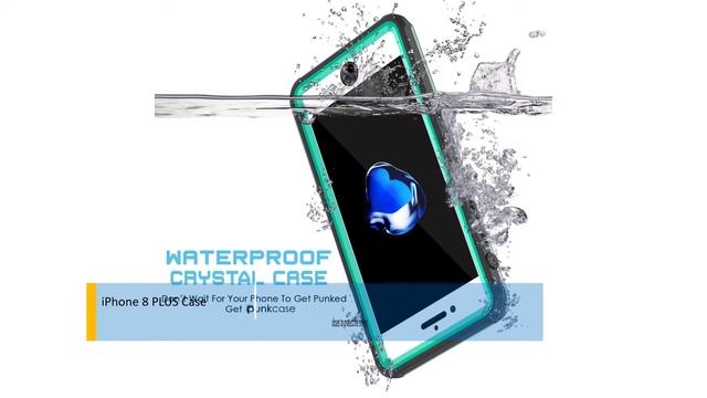 iPhone 8 PLUS Case, PUNKCase CRYSTAL SERIES Protective Waterproof IP68 Certified Cover смотреть онлайн