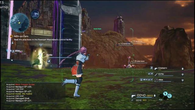 Sword Art Online Fatal Bullet Yuzu Android v274 Test смотреть онлайн