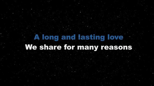A LONG AND LASTING LOVE - Crystal Gayle (KARAOKE PIANO VERSION) смотреть онлайн