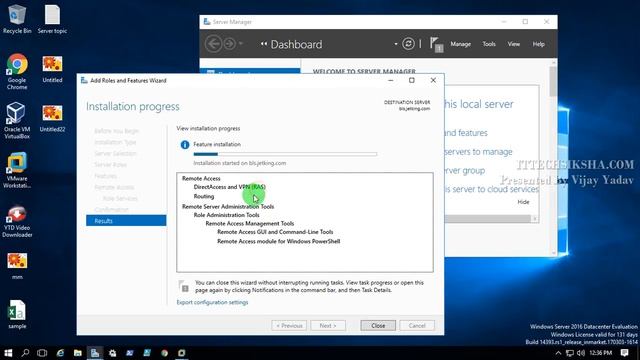 How to Configure NAT Server On Windows Server 2016 смотреть онлайн