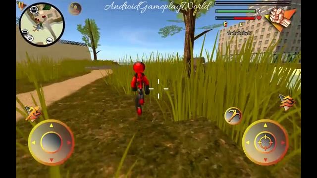 Stickman Rope Hero 2 Android Gameplay смотреть онлайн