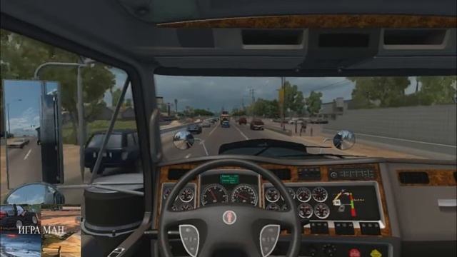 American Truck Simulator-Бекерсфилд-Сакраменто