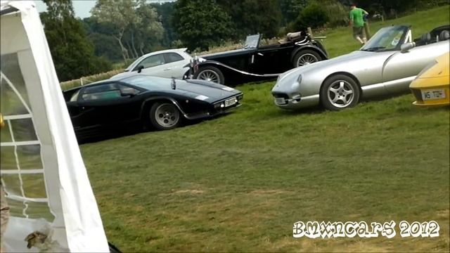 Lamborghini Countach 5000 Revs, Backfire, driving scenes HD смотреть онлайн