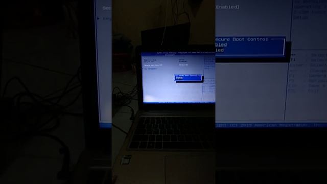 Setting BIOS Asus X540Y