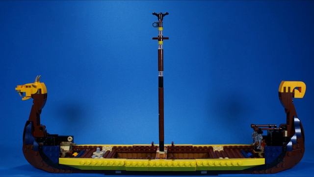 I made lego build itself in Stop Motion! - 3in1 Lego Viking Longship and Midgard Serpent смотреть онлайн