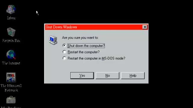 Microsoft Windows 95 - Microsoft Plus! 98 (2014) - The Golden Era Shutdown and Windows 95 SD Logo смотреть онлайн