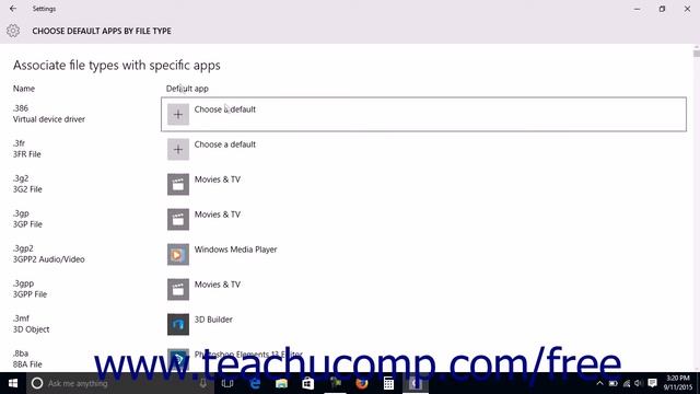 Windows 10 Tutorial Set the Default Apps in Windows 10 Microsoft Training смотреть онлайн
