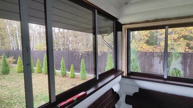 Остекление веранды за 1 день в Чеховском районе: от подготовки до результата смотреть онлайн