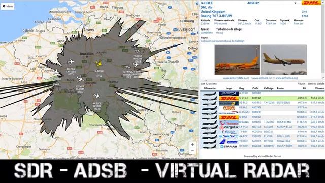 ADSB SDR DVB-T+FM+DAB DONGLE VIRTUALRADAR смотреть онлайн