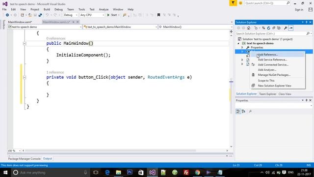 wpf in C# Text to speech voice Synthesis смотреть онлайн