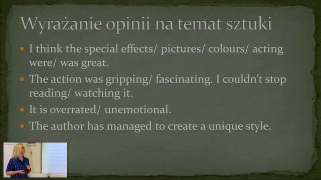 Język angielski - klasa 8 SP. Kultura i sztuka - egzamin ósmoklasisty смотреть онлайн