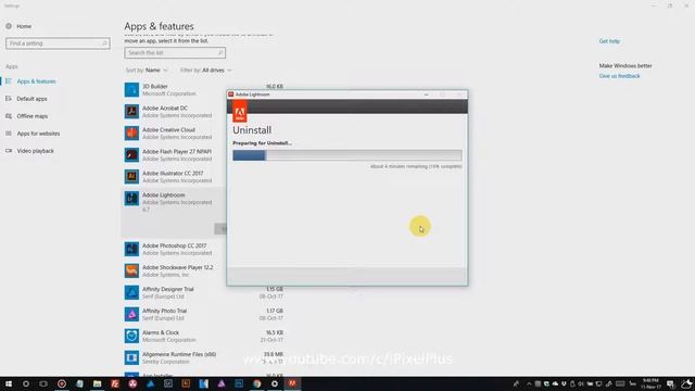 การถอนการติดตั้ง Adobe Lightroom CC смотреть онлайн