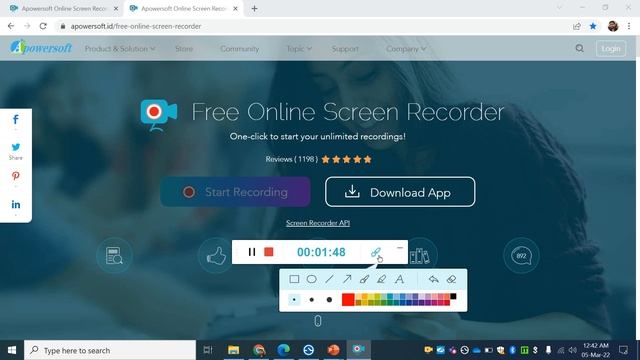FREE Online Screen Recorder For PC Windows 10 with Audio in Hindi || Apowersoft смотреть онлайн