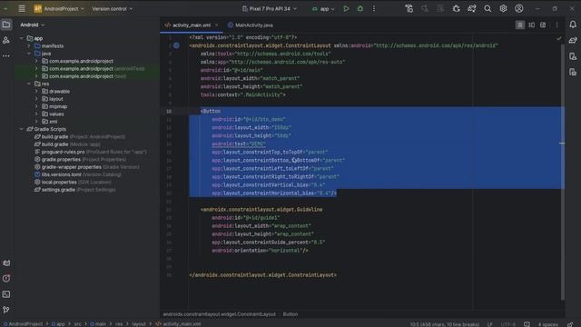Constraint Layout in Android Studio | 2024 смотреть онлайн