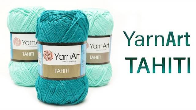 Tahiti Yarnart  - самая неоднозначная пряжа из всей линейки YarnArt (360p)