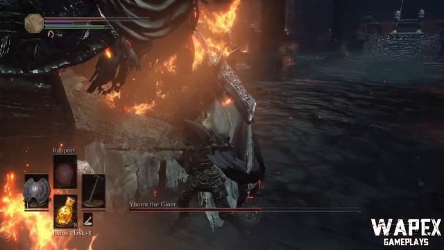 Dark Souls 3 - Yhorm the Giant Boss Fight- PS5 Gameplay [4K] смотреть онлайн