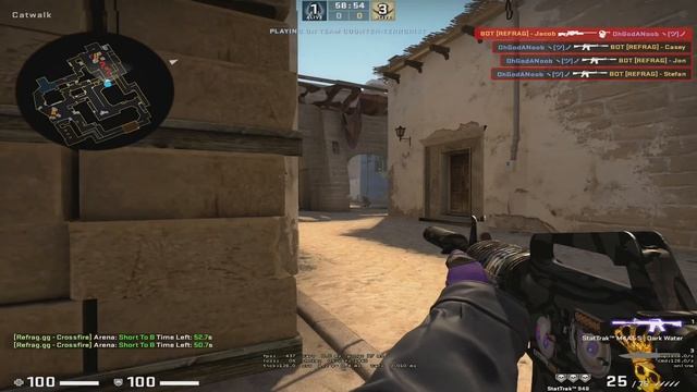 Refrag.gg | Mirage Crossfire Competitive - 51 Kills смотреть онлайн