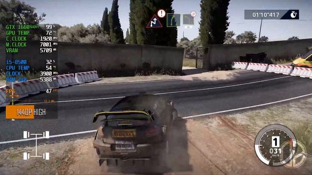 WRC 10 - GTX 1660 Super + i5 8500 - 1080p/1440p/4K - Gameplay Benchmark смотреть онлайн