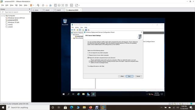 setting up up windows deployment server/ WDS смотреть онлайн